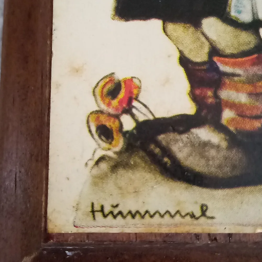 Hummel Vintage Children Wood Hanging Plaques (2)
